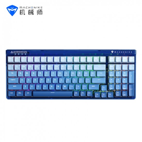 MACHENIKE机械师 K600S无线三模机械键盘 GR翠轴 海月蓝